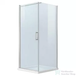 Leziter Simple nyílóajtós szögletes zuhanykabin SPL01-90