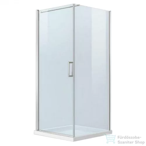 Leziter Simple nyílóajtós szögletes zuhanykabin SPL01-90