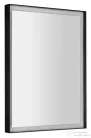 Sapho SORT tükör LED világítással, 60x80cm, matt fekete ST080
