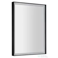   Sapho SORT tükör LED világítással, 60x80cm, matt fekete ST080