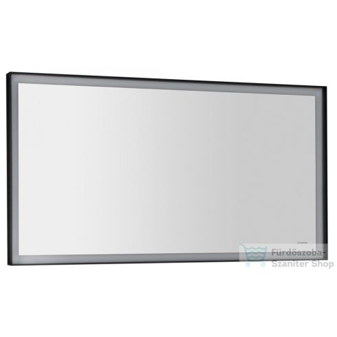 Sapho SORT tükör LED világítással, 120x70cm, matt fekete ST120