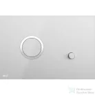Alcaplast nyomólap rozsdamentes félmatt / rozsdamentes fényes STING INOX