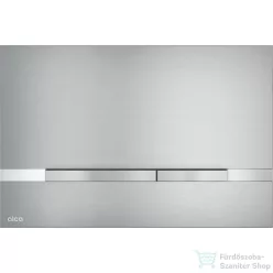   Alcaplast nyomólap rozsdamentes félmatt / rozsdamentes fényes STRIPE INOX