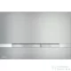 Alcaplast nyomólap rozsdamentes félmatt / rozsdamentes fényes STRIPE INOX