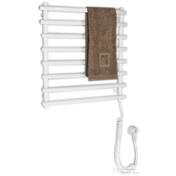  AQUALINE elektromos törölközőszárító radiátor, 570x465mm, 72W, fehér SU110A