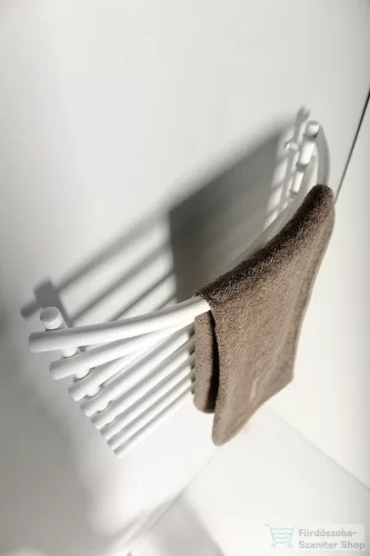 AQUALINE elektromos törölközőszárító radiátor, 570x465mm, 72W, fehér SU110A