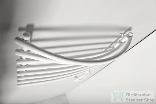 AQUALINE elektromos törölközőszárító radiátor, 570x465mm, 72W, fehér SU110A