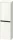Duravit SIVIDA 132x40x24 cm-es, 2 ajtós középmagas szekrény fekete fogantyúval, balos, fényes fehér SV1319L22220000
