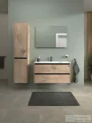 Duravit SIVIDA 176x40x36 cm-es, 2 ajtós szekrény, balos, márványos tölgy SV1329L55550000