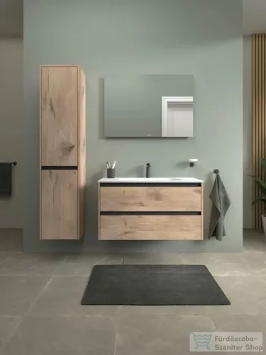 Duravit SIVIDA 176x40x36 cm-es, 2 ajtós szekrény, balos, márványos tölgy SV1329L55550000
