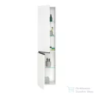 Duravit SIVIDA 176x40x37,4 cm-es, 2 ajtós szekrény fekete fogantyúval, balos, matt fehér SV1370LBD180000