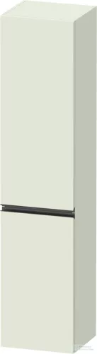 Duravit SIVIDA 176x40x37,4 cm-es, 2 ajtós szekrény fekete fogantyúval, balos, matt halványzöld SV1370LBDHH0000