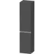 Duravit SIVIDA 176x40x37,4 cm-es, 2 ajtós szekrény, jobbos, matt grafit SV1370R10490000