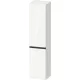 Duravit SIVIDA 176x40x37,4 cm-es, 2 ajtós szekrény fekete fogantyúval, jobbos, fényes fehér SV1370RBD220000