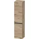 Duravit SIVIDA 176x40x37,4 cm-es, 2 ajtós szekrény fekete fogantyúval, jobbos, márványos tölgy SV1370RBD550000