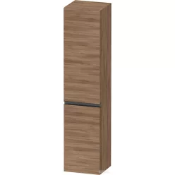  Duravit SIVIDA 176x40x37,4 cm-es, 2 ajtós szekrény fekete fogantyúval, jobbos, matt dió SV1370RBD790000