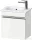 Duravit SIVIDA 40x28,7 cm-es, 1 ajtós alsószekrény króm színű fogantyúval, mosdó és csaptelep nélkül, jobbos, fényes fehér SV4642R10220000