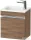 Duravit SIVIDA 40x29,5 cm-es, 1 ajtós alsószekrény króm színű fogantyúval, mosdó és csaptelep nélkül, jobbos, matt dió SV4649R10790000