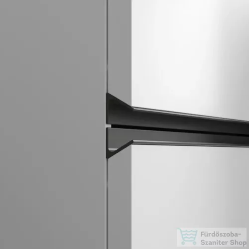 Duravit SIVIDA 40x29,5 cm-es, 1 ajtós alsószekrény fekete színű fogantyúval, mosdó és csaptelep nélkül, jobbos, fényes fehér SV4649RBD220000