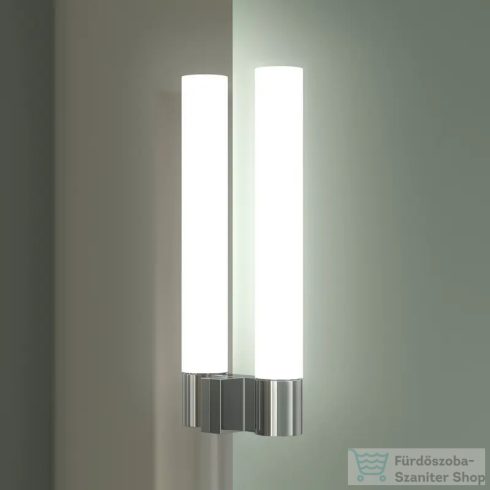 Duravit SIVIDA 45x65 cm-es tükör LED világítással, polc nélkül, fekete tartóval, matt halványzöld SV74200BDHH0000