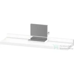   Duravit SIVIDA 40x11,5 cm-es polc Sivida tükörhöz króm tartóval, matt fehér SV7430010180000