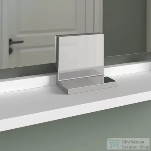 Duravit SIVIDA 40x11,5 cm-es polc Sivida tükörhöz króm tartóval, matt fehér SV7430010180000