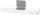 Duravit SIVIDA 40x11,5 cm-es polc Sivida tükörhöz króm tartóval, fényes fehér SV7430010220000