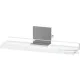 Duravit SIVIDA 40x11,5 cm-es polc Sivida tükörhöz króm tartóval, fényes fehér SV7430010220000