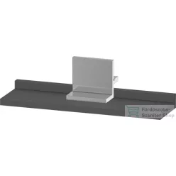   Duravit SIVIDA 40x11,5 cm-es polc Sivida tükörhöz króm tartóval, matt grafit SV7430010490000
