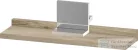 Duravit SIVIDA 40x11,5 cm-es polc Sivida tükörhöz króm tartóval, márványos tölgy SV7430010550000