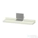 Duravit SIVIDA 40x11,5 cm-es polc Sivida tükörhöz króm tartóval, matt halványzöld SV7430010HH0000