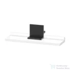 Duravit SIVIDA 40x11,5 cm-es polc Sivida tükörhöz fekete tartóval, matt fehér SV74300BD180000