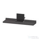 Duravit SIVIDA 40x11,5 cm-es polc Sivida tükörhöz fekete tartóval, matt grafit SV74300BD490000