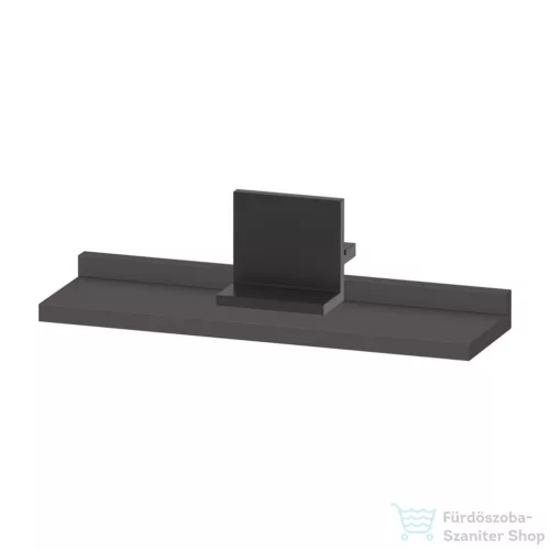 Duravit SIVIDA 40x11,5 cm-es polc Sivida tükörhöz fekete tartóval, matt grafit SV74300BD490000