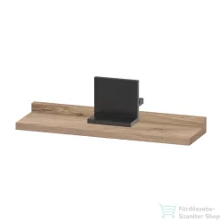   Duravit SIVIDA 40x11,5 cm-es polc Sivida tükörhöz fekete tartóval, márványos tölgy SV74300BD550000