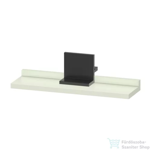 Duravit SIVIDA 40x11,5 cm-es polc Sivida tükörhöz fekete tartóval, matt halványzöld SV74300BDHH0000