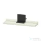 Duravit SIVIDA 40x11,5 cm-es polc Sivida tükörhöz fekete tartóval, matt halványzöld SV74300BDHH0000