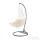 Leziter Natal kerti függőfotel fehér-barna SW-012W-AN_SW-007-STBR