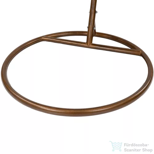 Leziter Natal kerti függőfotel fehér-barna SW-012W-AN_SW-007-STBR