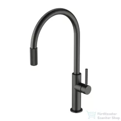   Omnires SWITCH álló mosogató csaptelep szűrővel, szálcsiszolt grafit SW9057-FD1GR