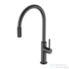 Omnires SWITCH álló mosogató csaptelep, szálcsiszolt grafit SW9057GR