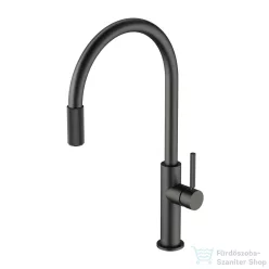   Omnires SWITCH álló mosogató csaptelep, szálcsiszolt grafit SW9057GR