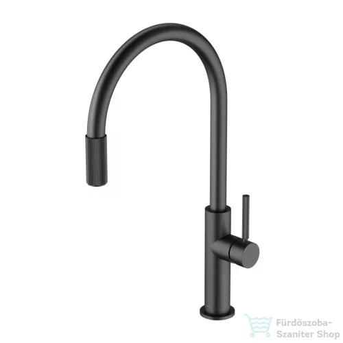 Omnires SWITCH álló mosogató csaptelep, szálcsiszolt grafit SW9057GR