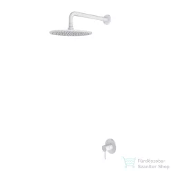   Omnires Y falsík alatti zuhanyrendszer, 25 cm-es esőztetővel, matt fehér SYSY36WM