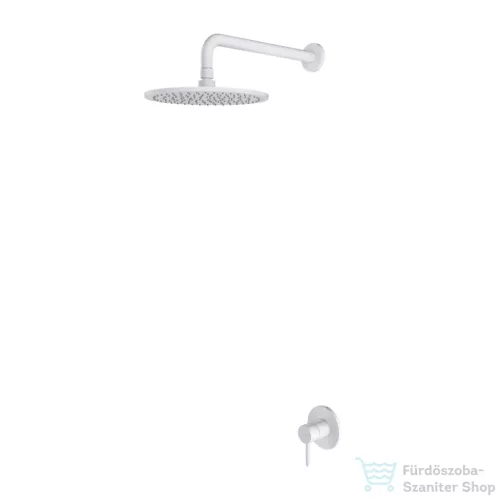 Omnires Y falsík alatti zuhanyrendszer, 25 cm-es esőztetővel, matt fehér SYSY36WM