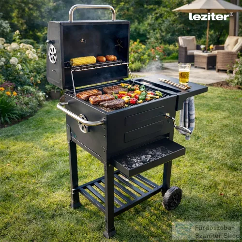Leziter Helix multifunkciós faszenes kerti grillsütő T055-1