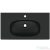Ideal Standard TESI 82,5x45 cm-es falra/bútorra szerelhető mosdó,matt fekete T3509V3