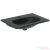 Ideal Standard TESI 62,5x45 cm-es falra/bútorra szerelhető mosdó,matt fekete T3510V3