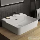 Ideal Standard CONCA 50x45 cm-es falra/bútorra szerelhető csiszolt aljú mosdó,fehér T381201