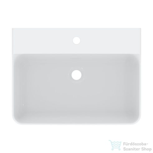 Ideal Standard CONCA 60x45 cm-es falra/bútorra szerelhető csiszolt aljú mosdó,fehér T382301